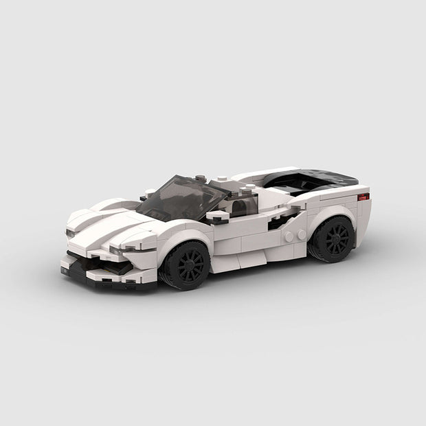 Fashionable Sports Car Building Blocks Toy