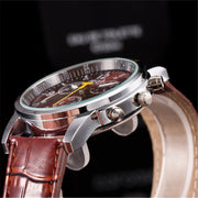 Three-eye casual male and female students quartz watch