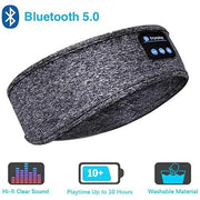 Bluetooth Sleep Headband with built-in wireless headphones and speakers, featuring Bluetooth 5.0, 10-hour battery life, and washable fabric.