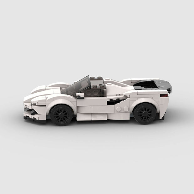 Fashionable Sports Car Building Blocks Toy