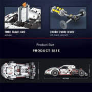 Explosive Car Model Boy Assembly Building Blocks Toy Car