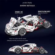 Explosive Car Model Boy Assembly Building Blocks Toy Car