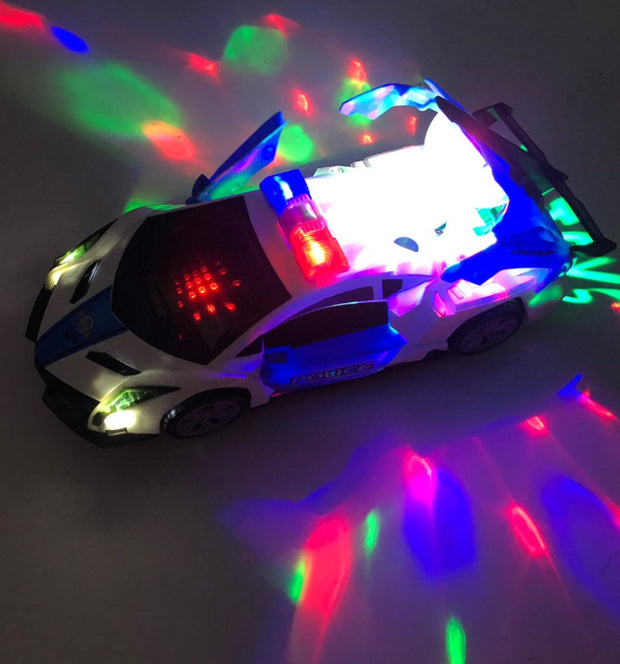 Electric toy car children flash