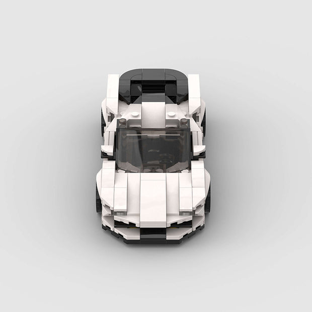Fashionable Sports Car Building Blocks Toy