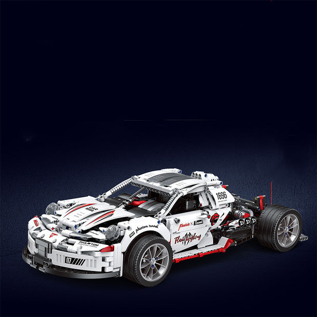 Explosive Car Model Boy Assembly Building Blocks Toy Car