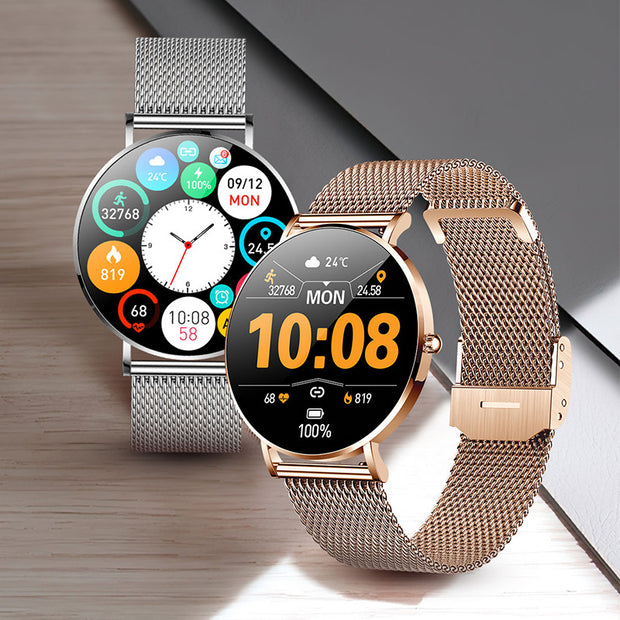T8 Women&#039;s Smart Band High Definition Display Sports Health Step Counting Heart Rate Pressure Fitness Tracker Smart Watch