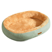 Four Seasons Universal Pet Nest Oval Cat Nest Dog Nest Cat Bed Plush Nest Bite-resistant Non-stick Hair Pet Supplies Dog Mat