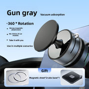 Vacuum Magnetic Mobile Phone Holder with octopus bionic suction cup for strong grip on smooth surfaces like glass, tile, and metal. Ideal for hands-free use.
