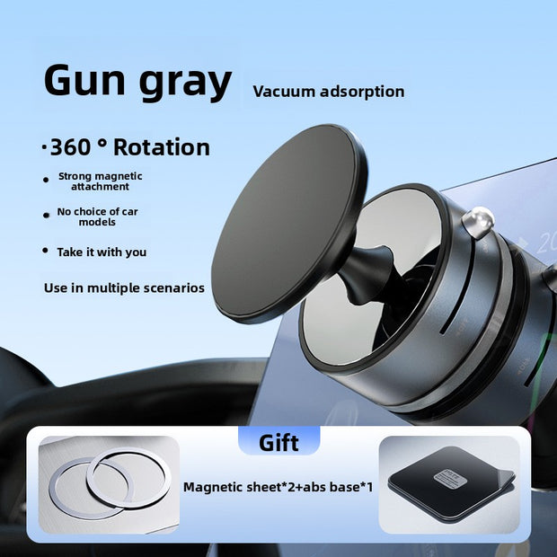 Vacuum Magnetic Mobile Phone Holder with octopus bionic suction cup for strong grip on smooth surfaces like glass, tile, and metal. Ideal for hands-free use.